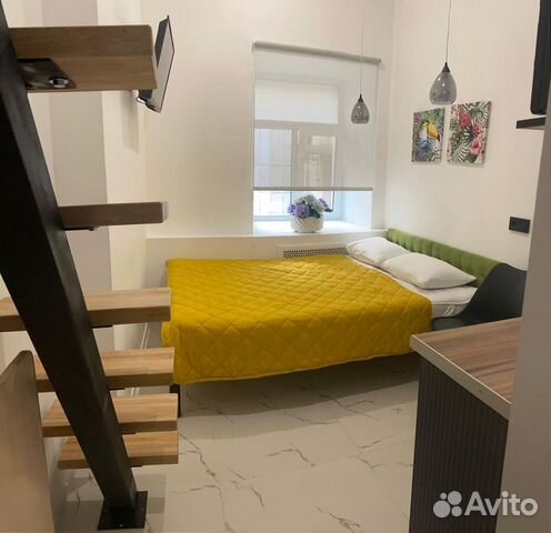 

Квартира-студия, 15 м², 2 кровати