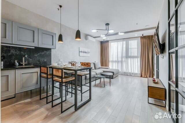 

1-к. квартира, 66 м², 2 кровати