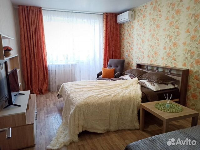 

1-к. квартира, 44 м², 2 кровати