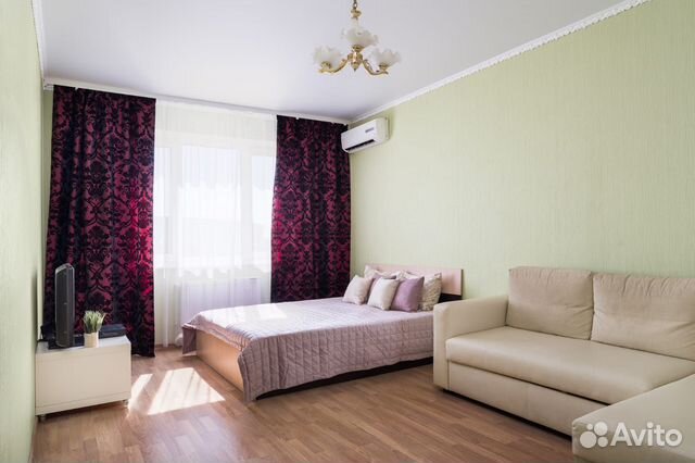 

1-к. квартира, 42 м², 2 кровати