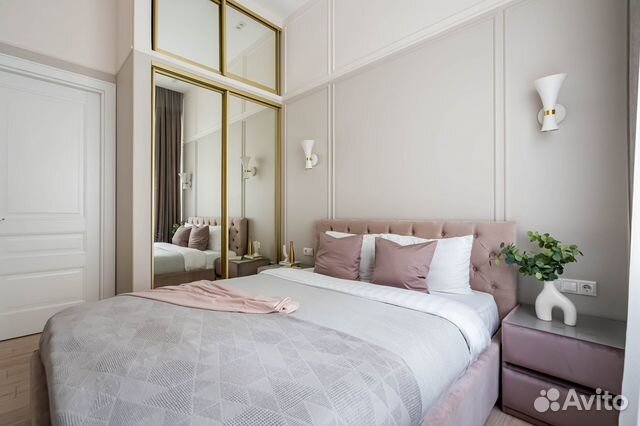 

1-к. квартира, 55 м², 2 кровати