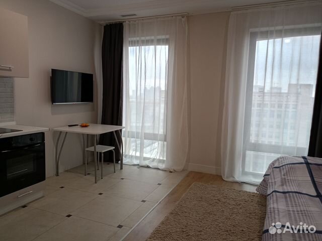 

Квартира-студия, 30 м², 1 кровать