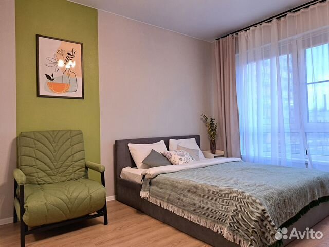 

Квартира-студия, 25 м², 2 кровати