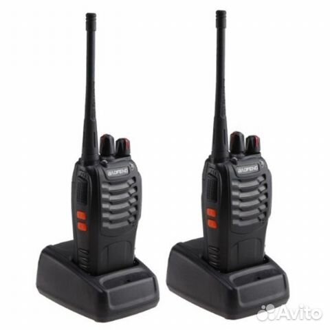 Радиостанции Baofeng BF-888S 400-470MHZ 2 шт. Новы