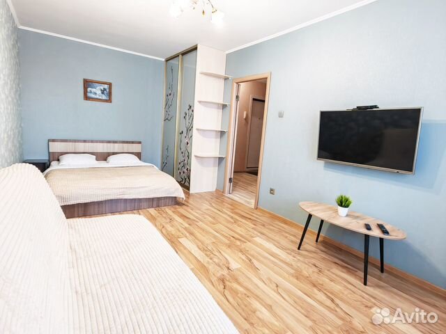 

1-к. квартира, 42 м², 2 кровати