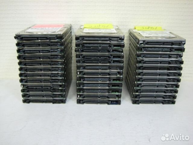 Нерабочие диски HDD 80Gb-1000Gb, много