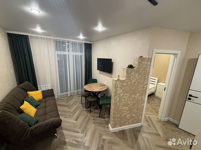 

1-к. квартира, 32 м², 2 кровати