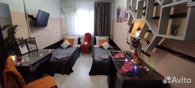 

Квартира-студия, 15 м², 2 кровати