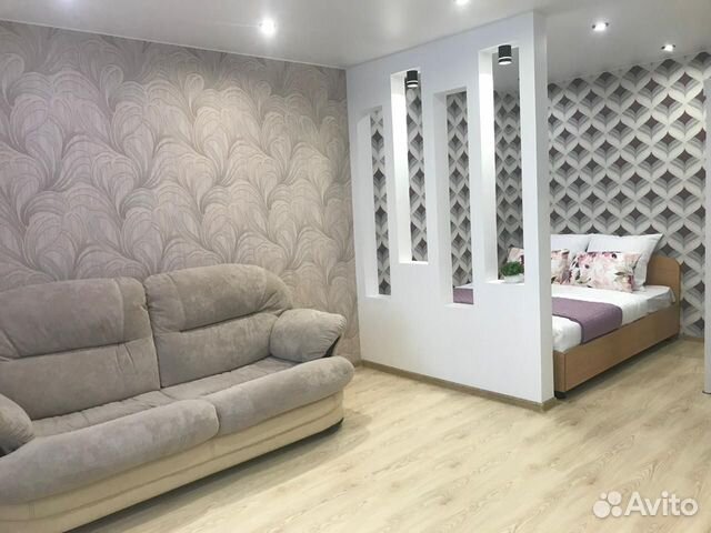 

Квартира-студия, 42 м², 2 кровати