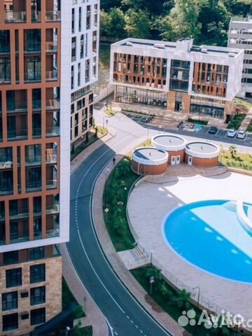 

Квартира-студия, 29 м², 2 кровати
