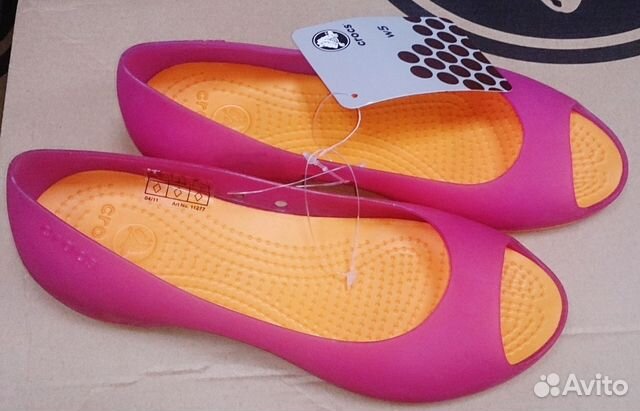Балетки туфли лодочки Crocs Carlie Flat сирень Балетки туфли лодочки Crocs Carlie Flat сирень