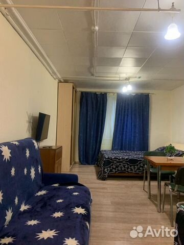 

Квартира-студия, 32 м², 3 кровати