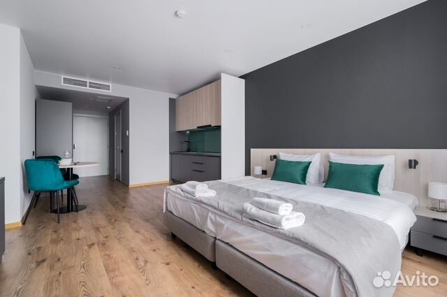 

Квартира-студия, 25 м², 2 кровати