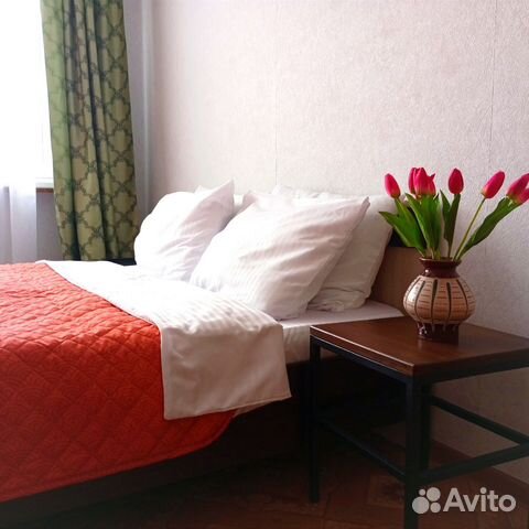 

1-к. квартира, 39 м², 2 кровати