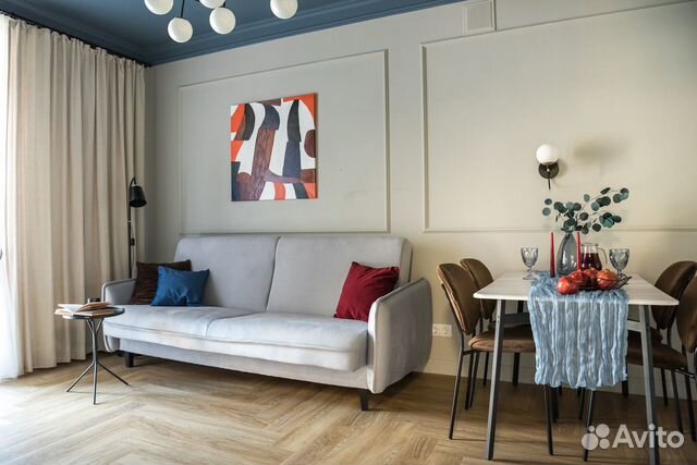 

1-к. квартира, 40 м², 2 кровати