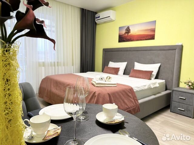 

Квартира-студия, 30 м², 2 кровати