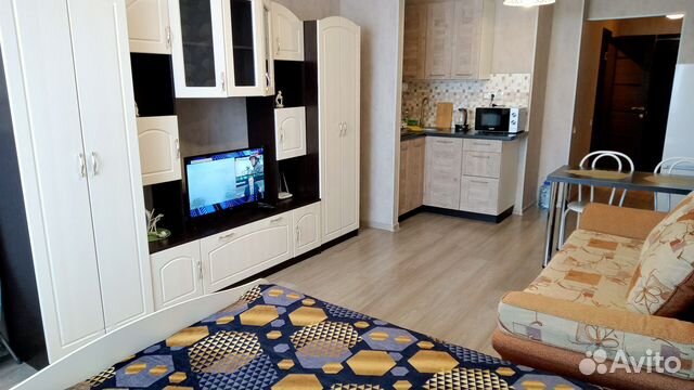 

Квартира-студия, 30 м², 2 кровати