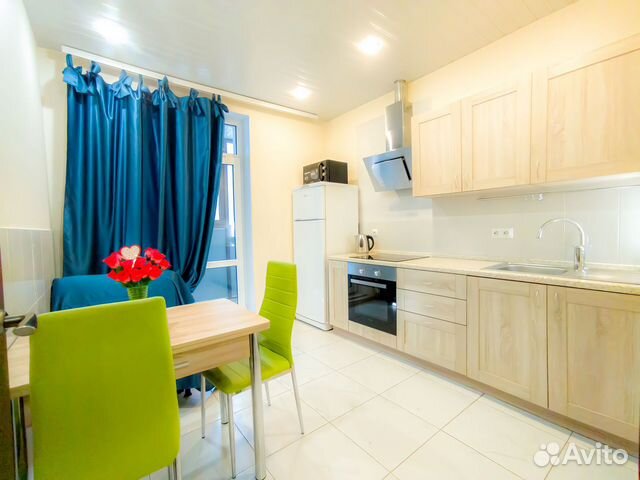 

1-к. квартира, 45 м², 3 кровати