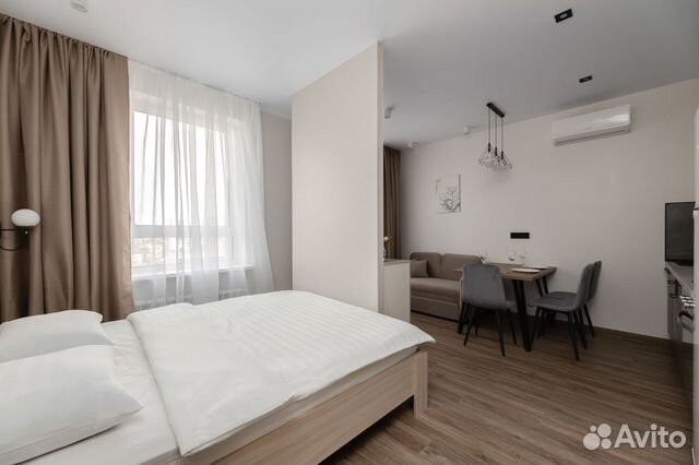 

Квартира-студия, 29 м², 1 кровать