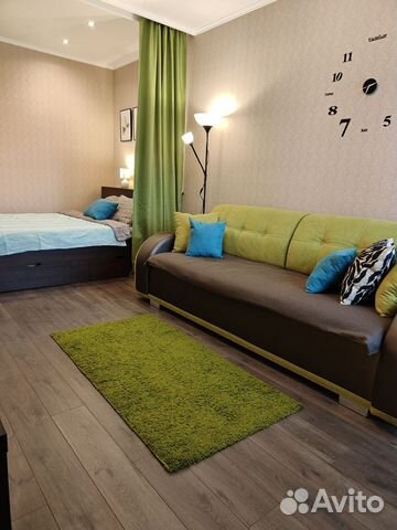 

1-к. квартира, 40 м², 2 кровати