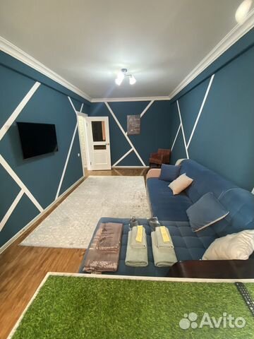 

1-к. квартира, 46 м², 2 кровати