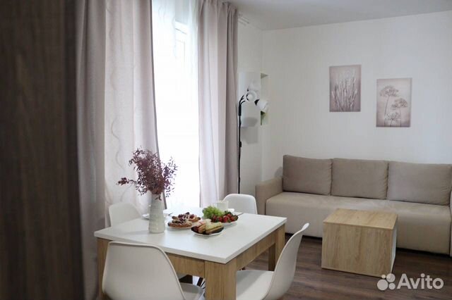 

1-к. квартира, 38 м², 2 кровати