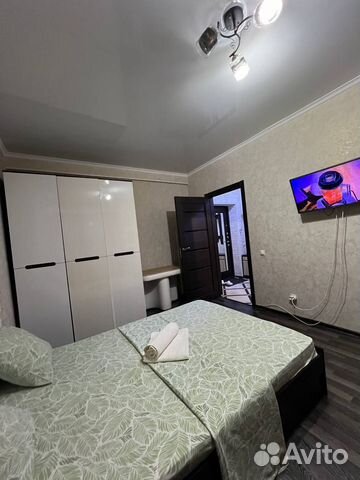 

1-к. квартира, 40 м², 2 кровати