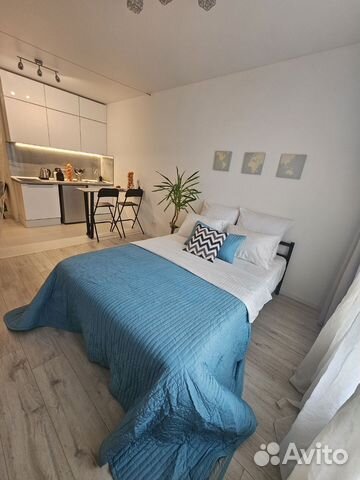 

Квартира-студия, 30 м², 1 кровать