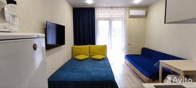 

Квартира-студия, 23 м², 2 кровати