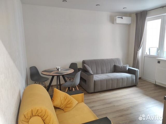 

Квартира-студия, 26,6 м², 2 кровати