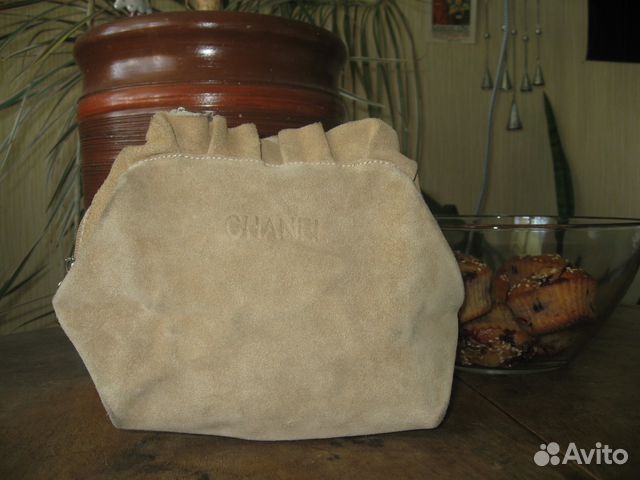 Сумка Chanel замшевая
