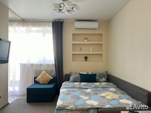 

Квартира-студия, 30 м², 2 кровати