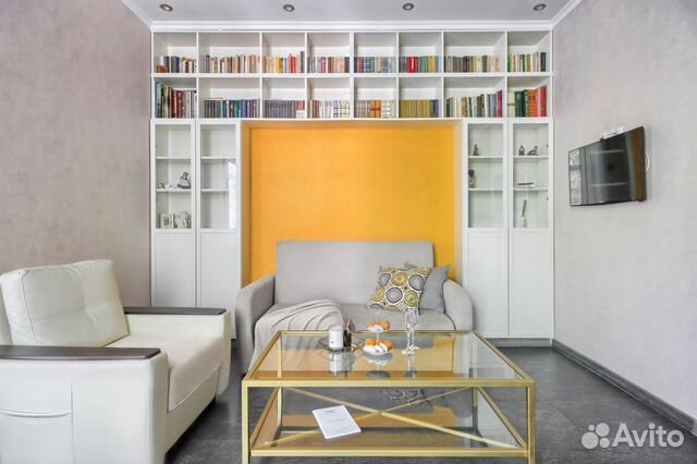 

1-к. квартира, 40 м², 2 кровати