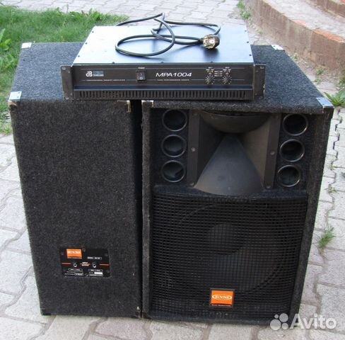 Колонки EVM 1400W QS153 2шт Pro-15