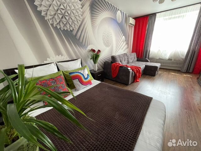 

1-к. квартира, 38 м², 2 кровати