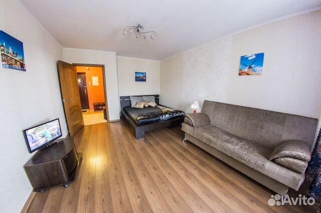 

1-к. квартира, 45 м², 2 кровати