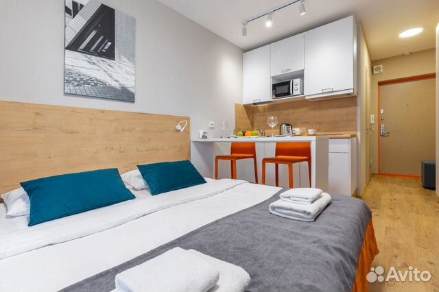 

Квартира-студия, 22 м², 1 кровать
