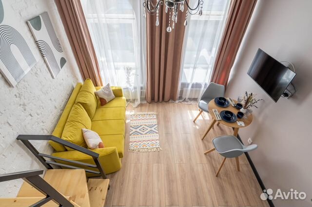 

Квартира-студия, 21 м², 2 кровати