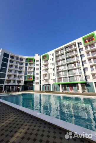 

Квартира-студия, 31 м², 2 кровати