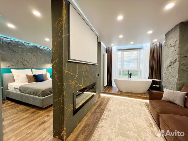

Квартира-студия, 40 м², 2 кровати