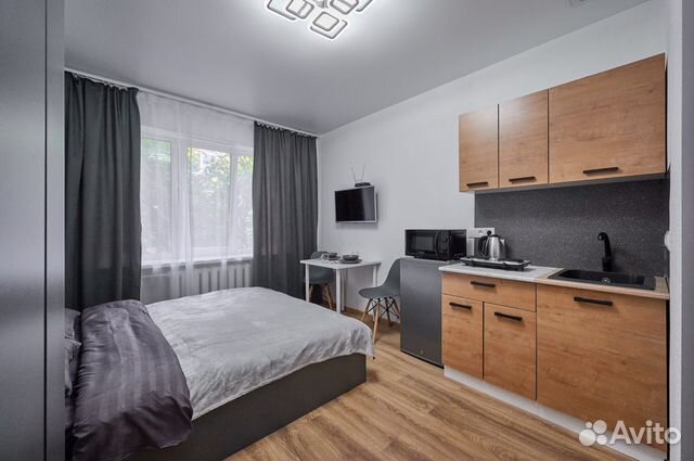 

Квартира-студия, 15 м², 1 кровать