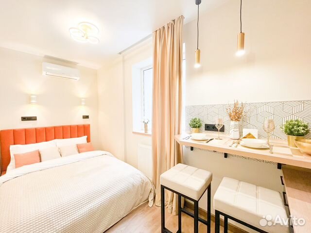 

Квартира-студия, 25 м², 1 кровать