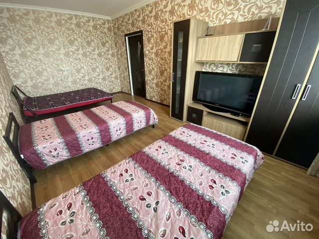 

1-к. квартира, 32 м², 3 кровати