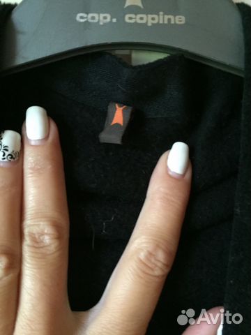 Кофта Cop. Copine пончо флисовая теплая размер 42