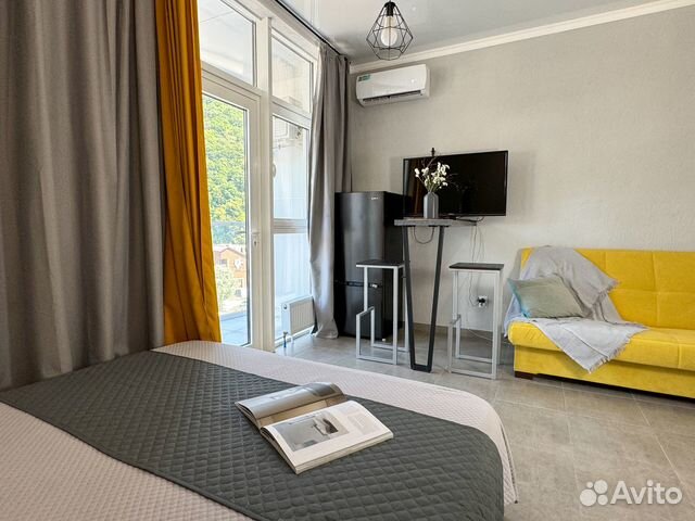 

Квартира-студия, 24 м², 2 кровати