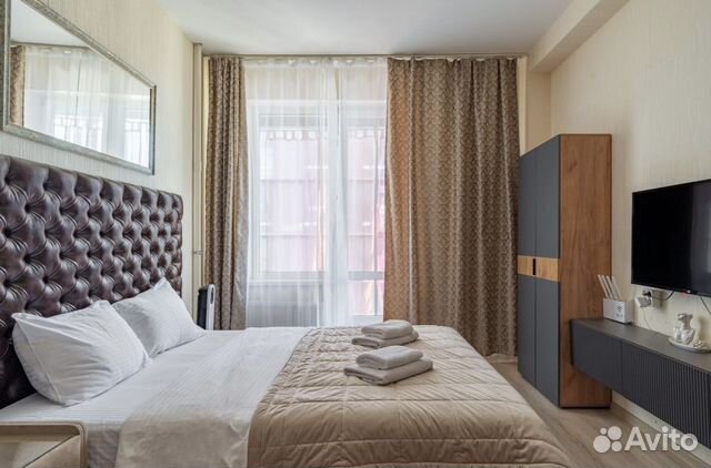 

Квартира-студия, 27 м², 1 кровать