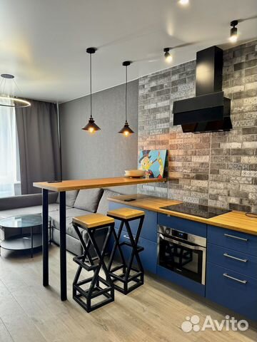 

1-к. квартира, 44 м², 2 кровати