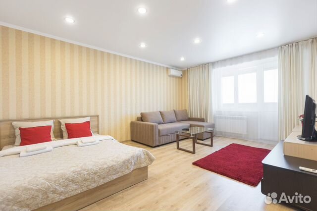 

1-к. квартира, 55 м², 2 кровати
