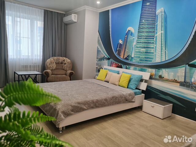 

1-к. квартира, 42 м², 2 кровати