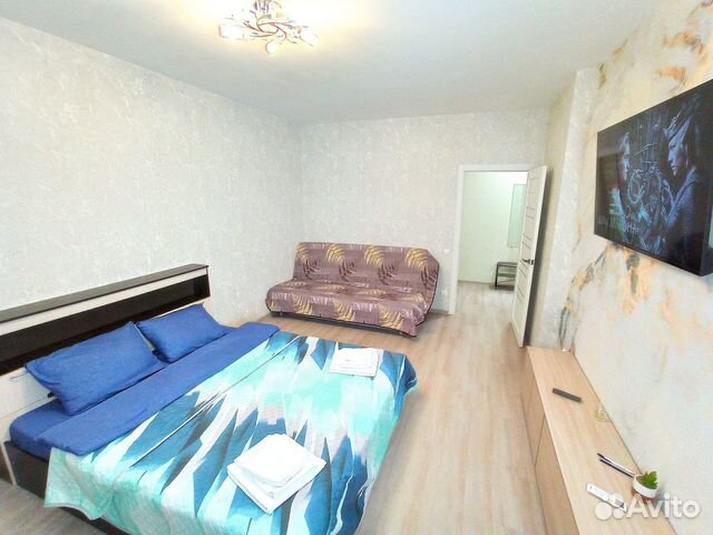 

1-к. квартира, 41,4 м², 2 кровати